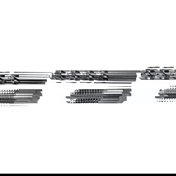 Tap & Drill Set: 3/8-16 Taps, 5/16